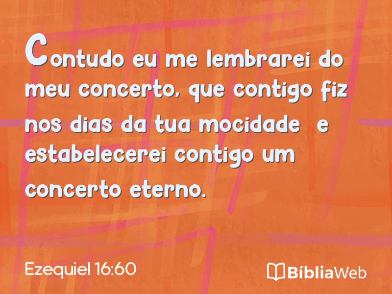 Ezequiel 16:60 em imagem para compartilhar
