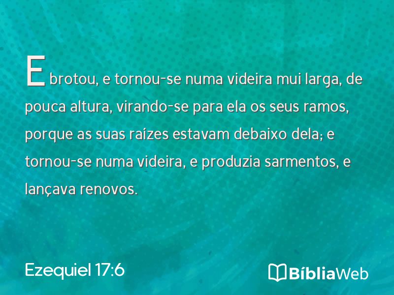 Ezequiel 17:6 em imagem para compartilhar