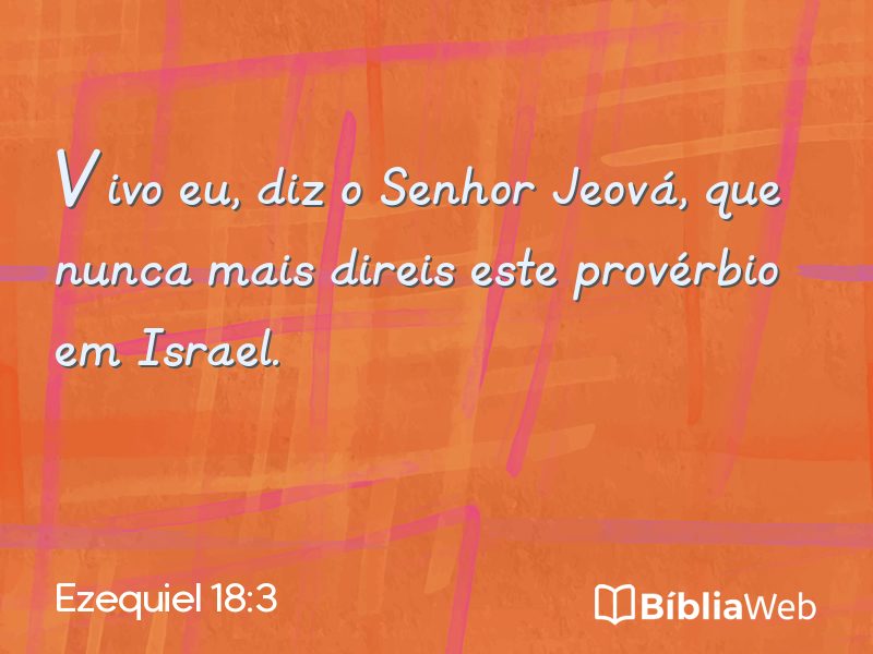 Ezequiel 18:3 em imagem para compartilhar