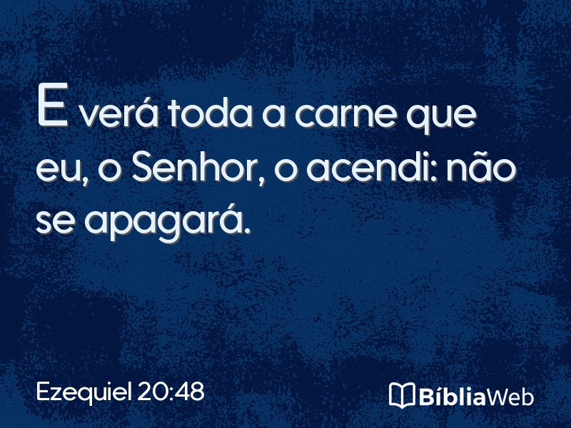 Ezequiel 20:48 em imagem para compartilhar