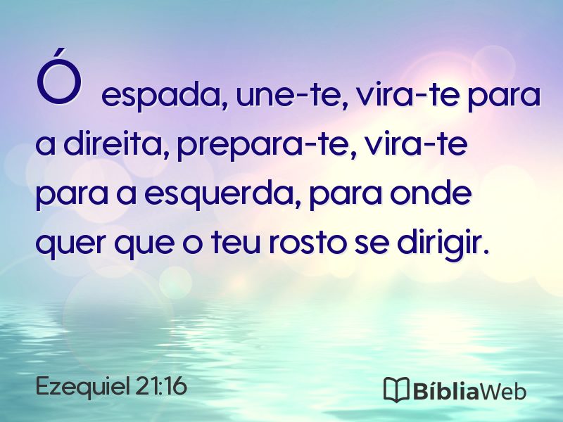 Ezequiel 21:16 em imagem para compartilhar