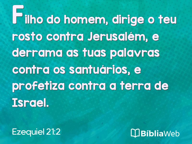 Ezequiel 21:2 em imagem para compartilhar