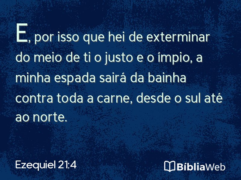 Ezequiel 21:4 em imagem para compartilhar