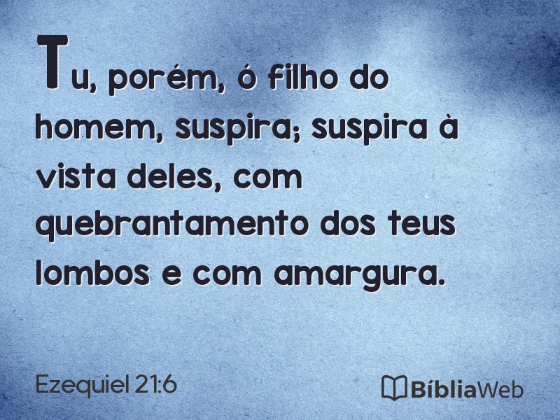 Ezequiel 21:6 em imagem para compartilhar