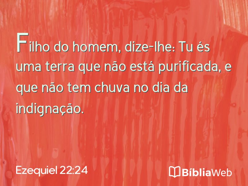 Ezequiel 22:24 em imagem para compartilhar
