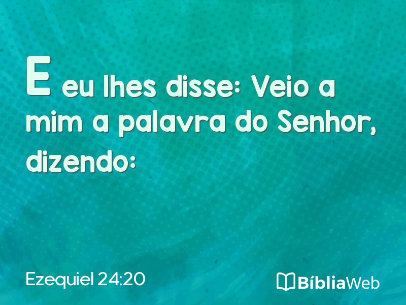 Ezequiel 24:20 em imagem para compartilhar