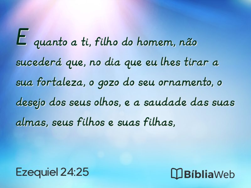 Ezequiel 24:25 em imagem para compartilhar