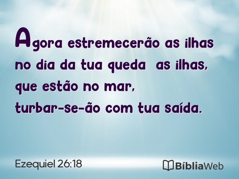 Ezequiel 26:18 em imagem para compartilhar