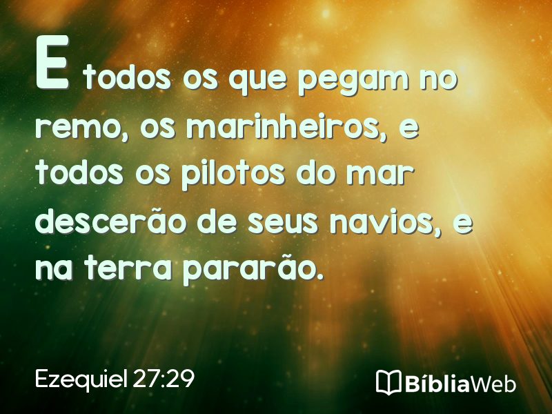 Ezequiel 27:29 em imagem para compartilhar