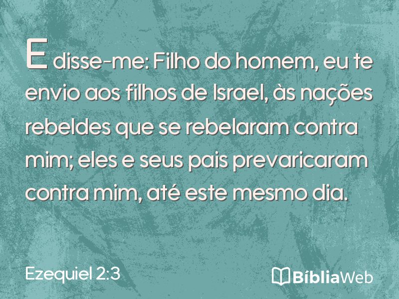 Ezequiel 2:3 em imagem para compartilhar