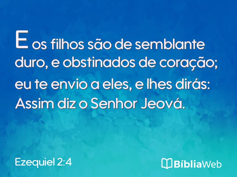 Ezequiel 2:4 em imagem para compartilhar