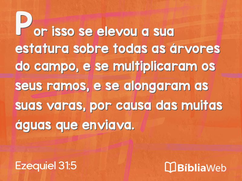 Ezequiel 31:5 em imagem para compartilhar