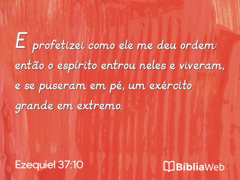 Ezequiel 37:10 em imagem para compartilhar