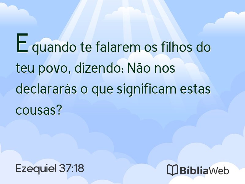 Ezequiel 37:18 em imagem para compartilhar