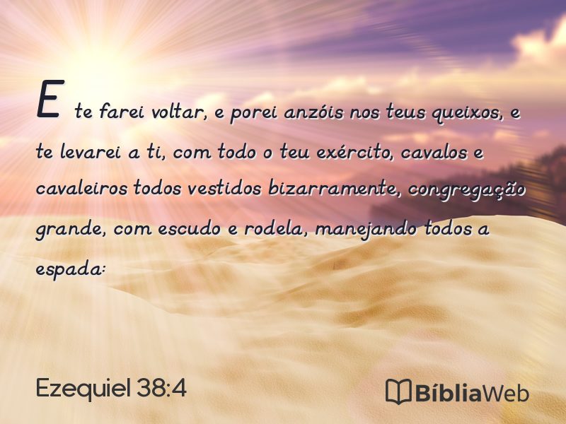 Ezequiel 38:4 em imagem para compartilhar