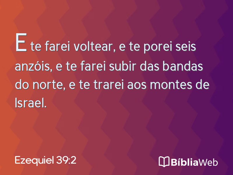 Ezequiel 39:2 em imagem para compartilhar