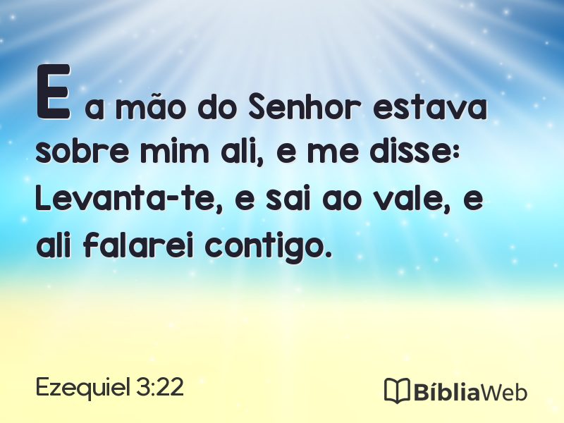 Ezequiel 3:22 em imagem para compartilhar