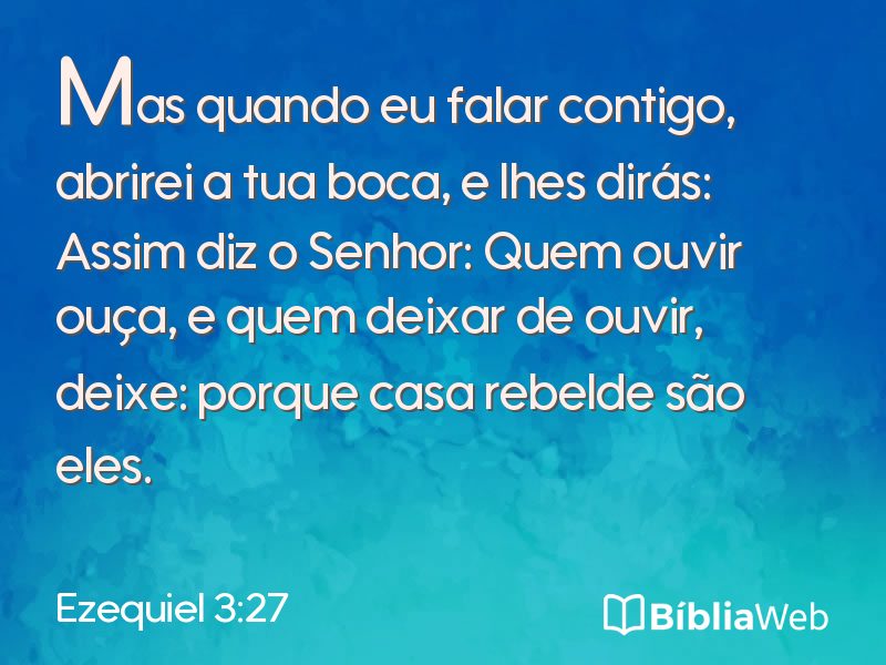 Ezequiel 3:27 em imagem para compartilhar