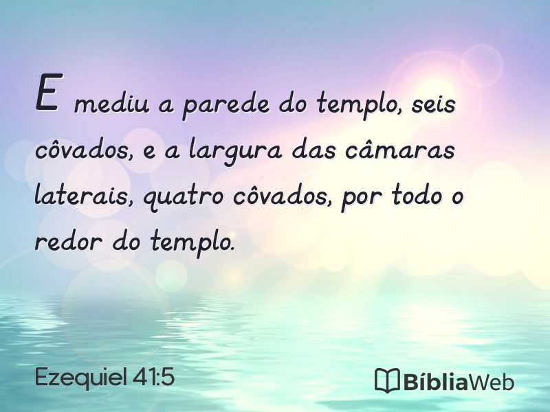 Ezequiel 41:5 em imagem para compartilhar