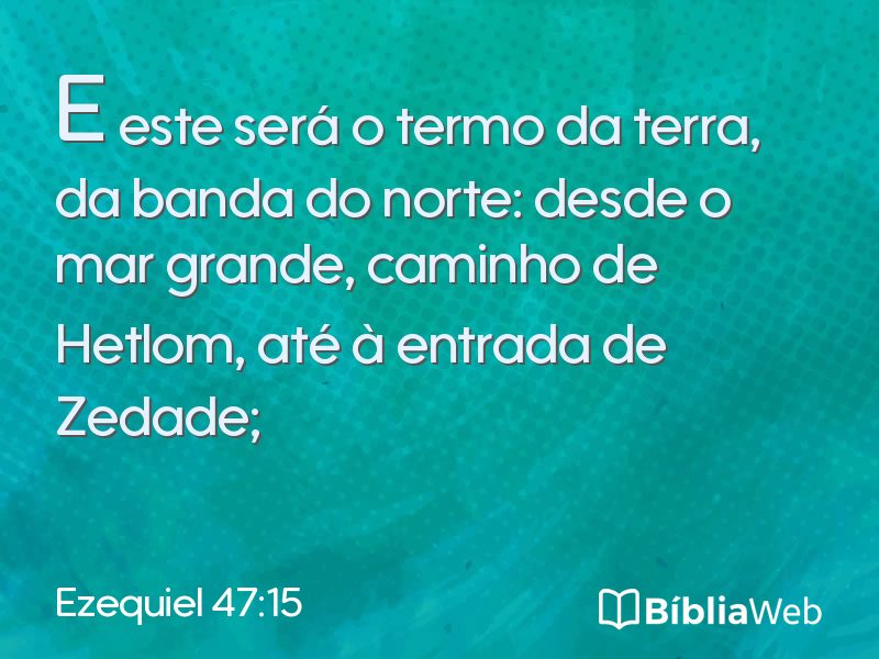 Ezequiel 47:15 em imagem para compartilhar