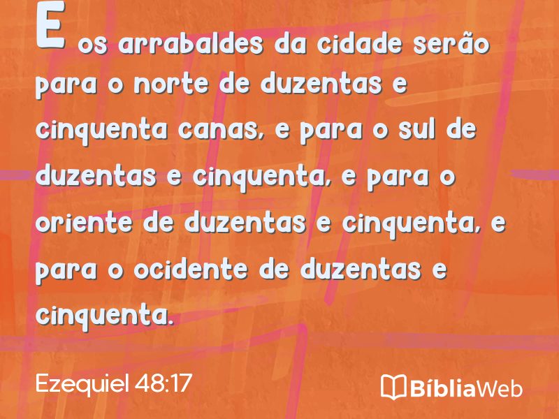 Ezequiel 48:17 em imagem para compartilhar