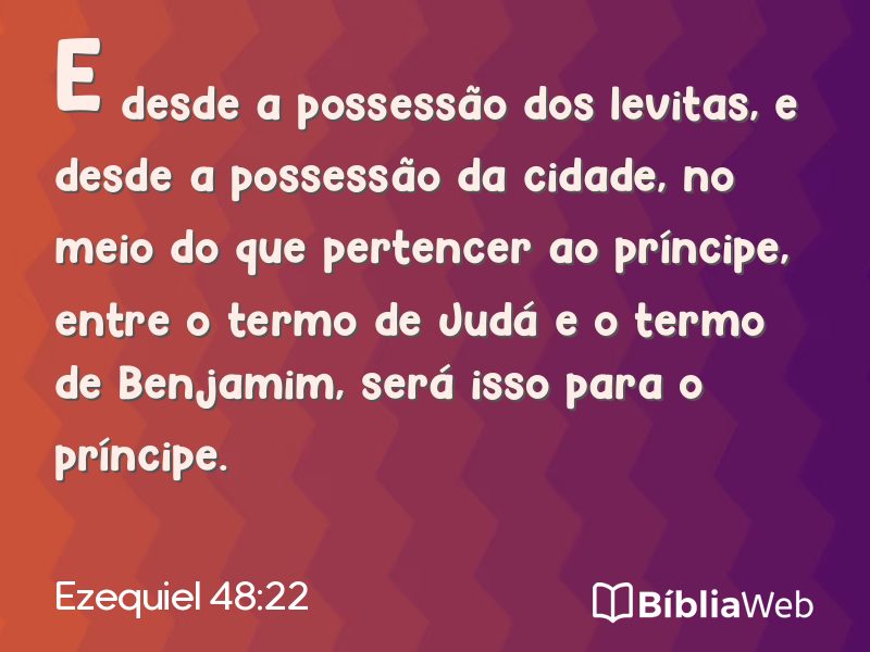 Ezequiel 48:22 em imagem para compartilhar