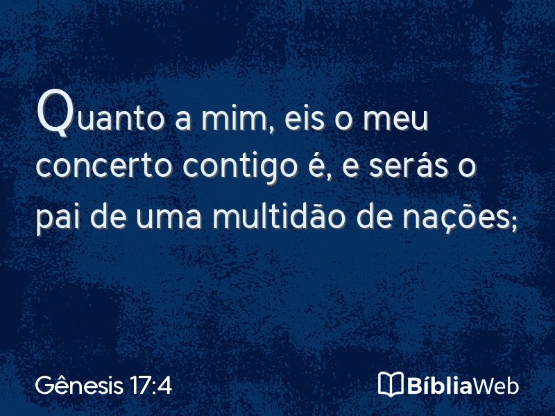 Gênesis 17:4 em imagem para compartilhar