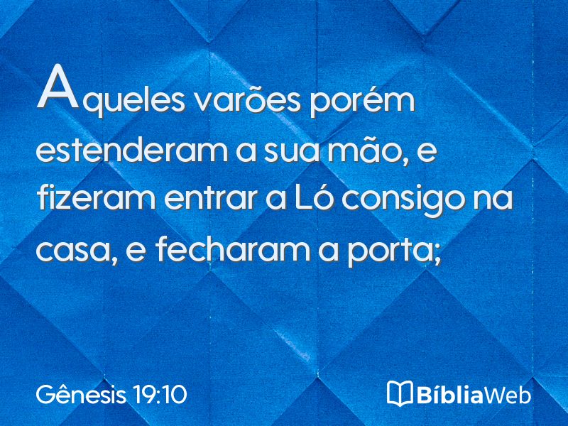 Gênesis 19:10 em imagem para compartilhar