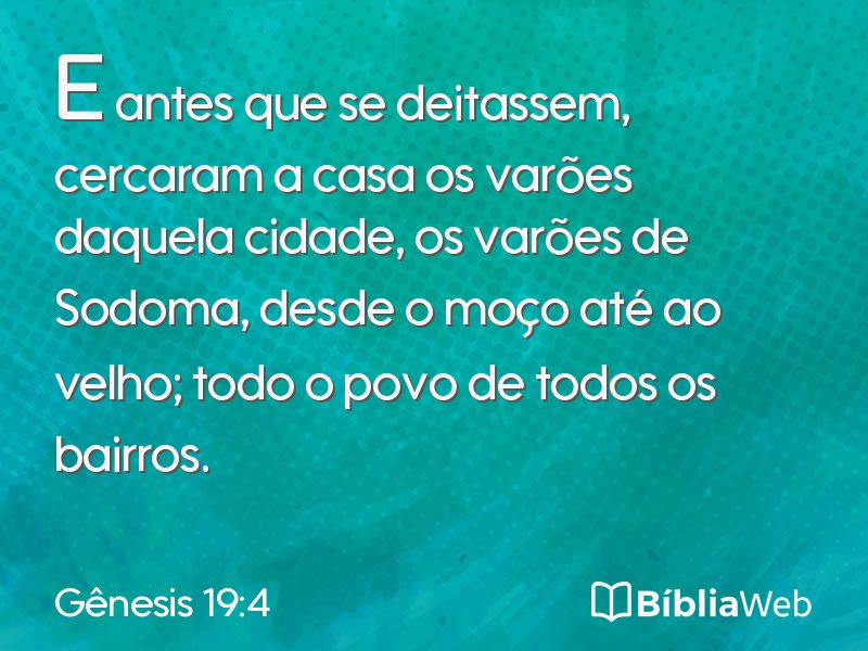 Gênesis 19:4 em imagem para compartilhar