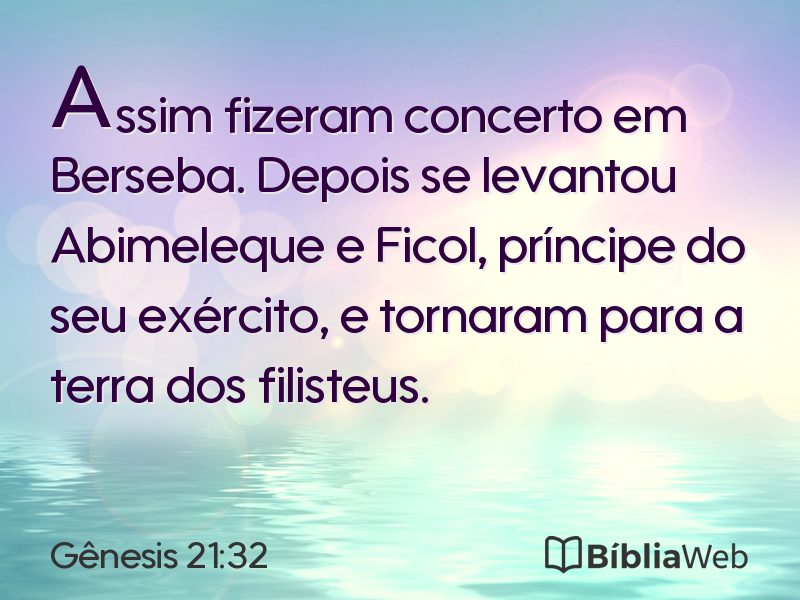 Gênesis 21:32 em imagem para compartilhar