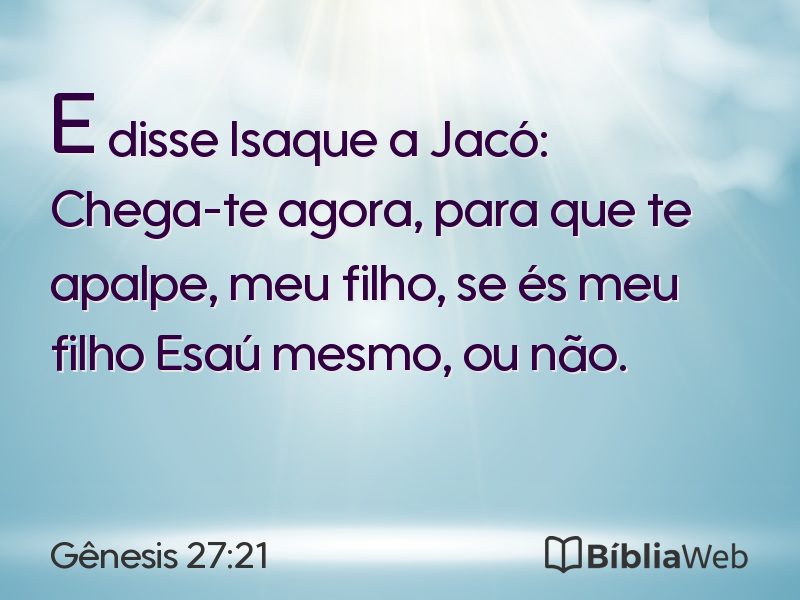 Gênesis 27:21 em imagem para compartilhar