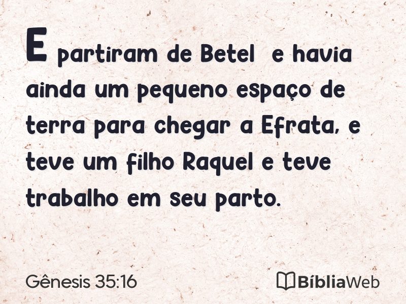Gênesis 35:16 em imagem para compartilhar