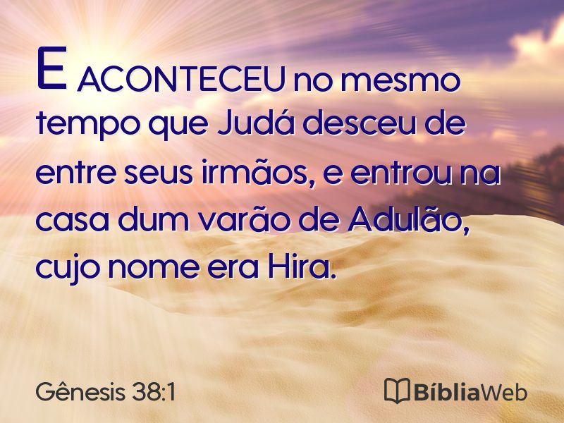 Gênesis 38:1 em imagem para compartilhar