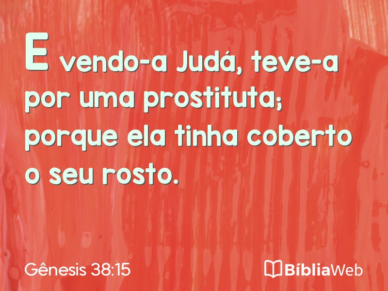 Gênesis 38:15 em imagem para compartilhar