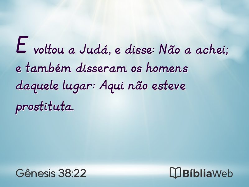 Gênesis 38:22 em imagem para compartilhar
