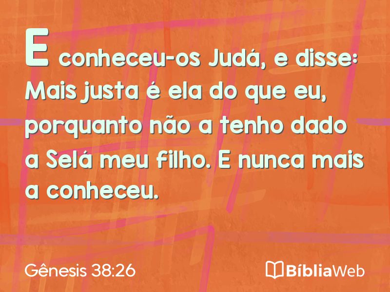 Gênesis 38:26 em imagem para compartilhar