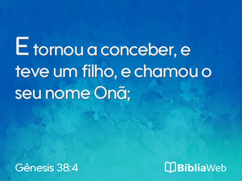 Gênesis 38:4 em imagem para compartilhar
