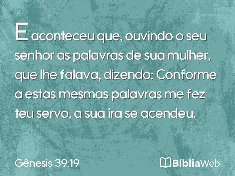Gênesis 39:19 em imagem para compartilhar