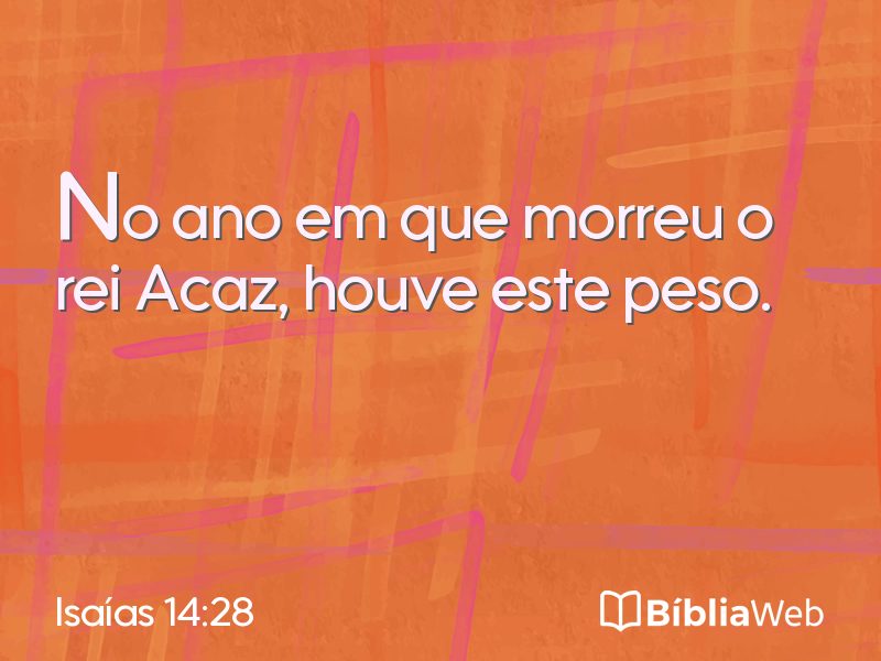 Isaías 14:28 em imagem para compartilhar