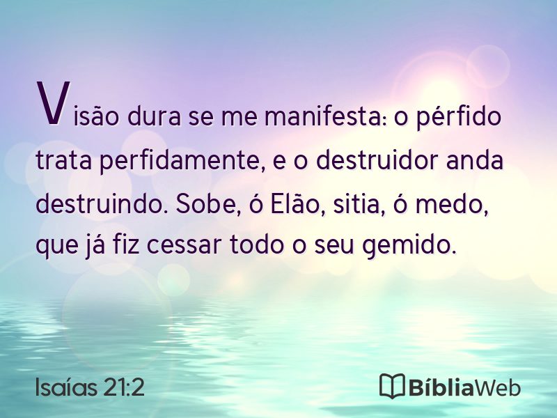 Isaías 21:2 em imagem para compartilhar