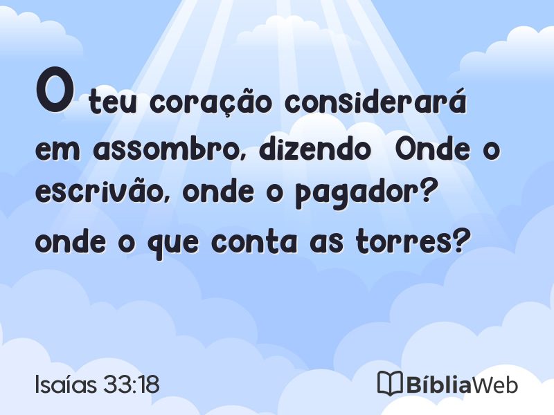 Isaías 33:18 em imagem para compartilhar