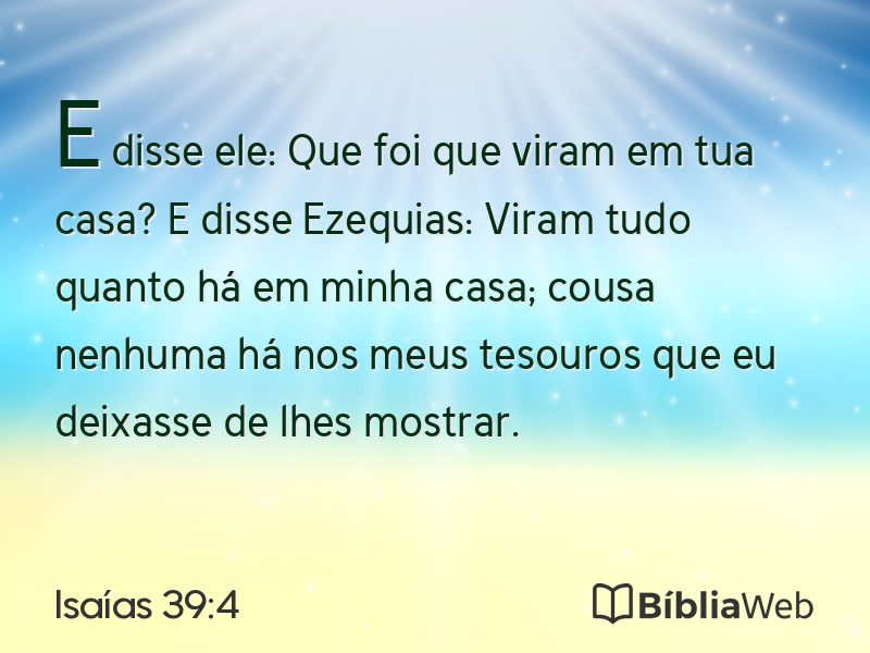 Isaías 39:4 em imagem para compartilhar