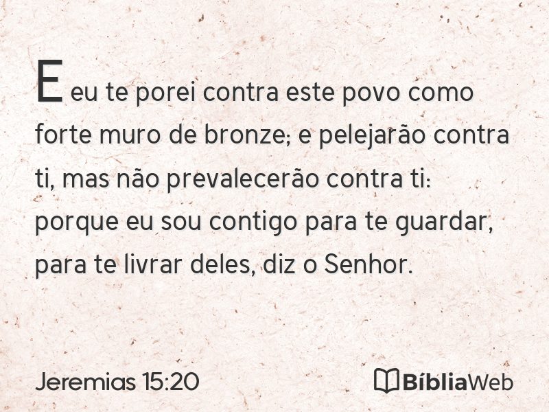 Jeremias 15:20 em imagem para compartilhar