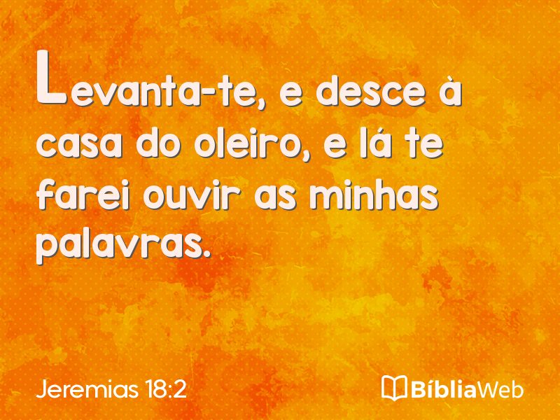 Jeremias 18:2 em imagem para compartilhar