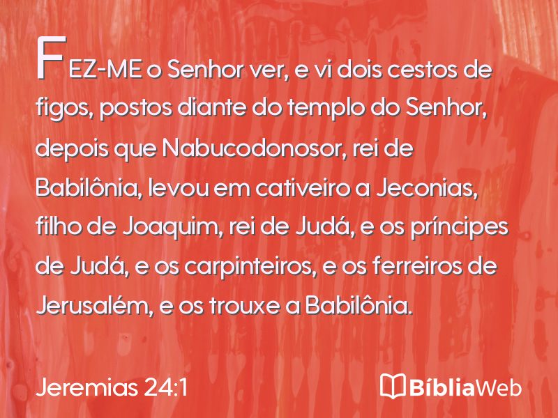 Jeremias 24:1 em imagem para compartilhar