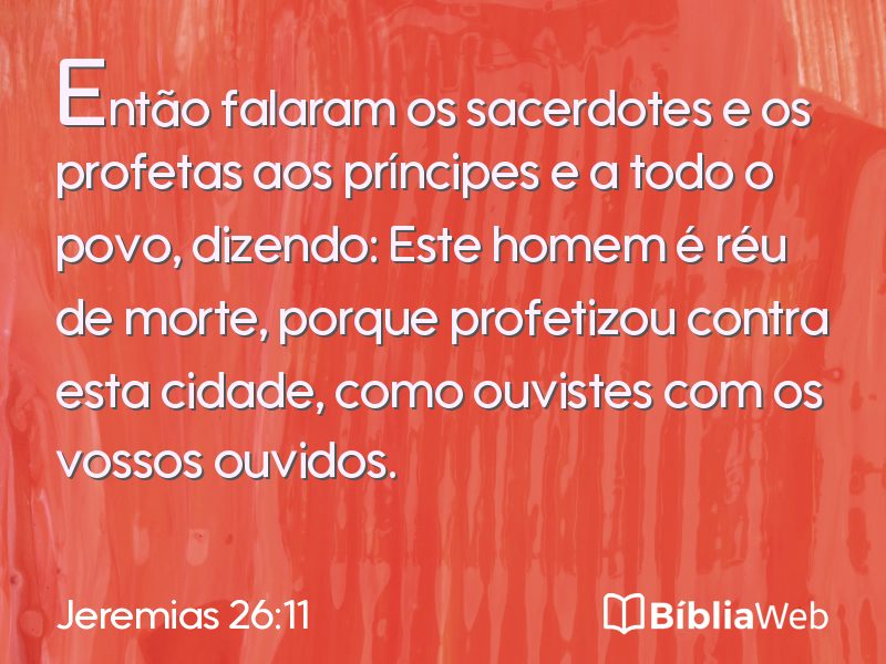 Jeremias 26:11 em imagem para compartilhar
