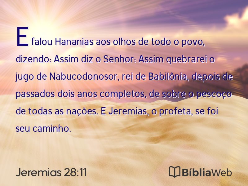 Jeremias 28:11 em imagem para compartilhar