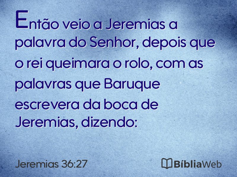 Jeremias 36:27 em imagem para compartilhar