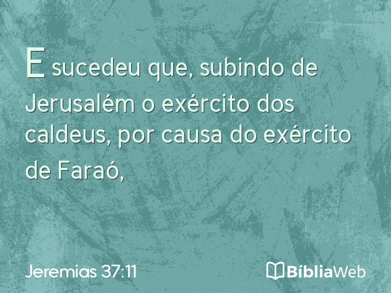 Jeremias 37:11 em imagem para compartilhar
