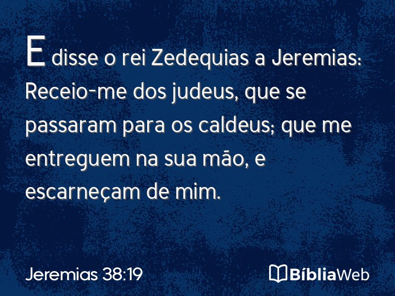 Jeremias 38:19 em imagem para compartilhar